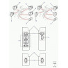 interrupteur cmmde gl. porte-sple Discovery 2 et Freelander 1