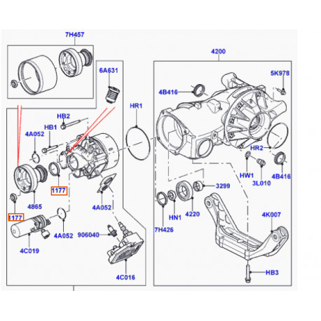 Land rover joint (LR076676)