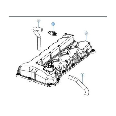 Mopar soupape pvc (05047063AA)