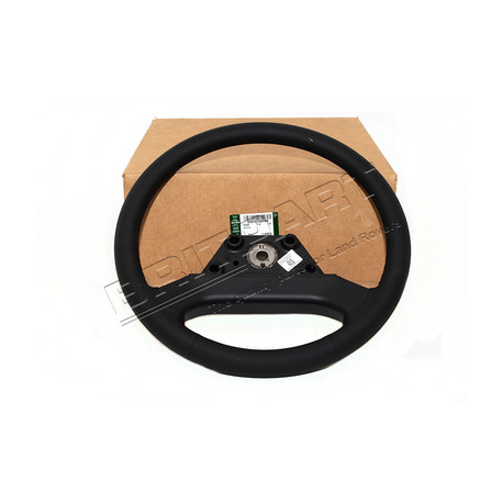 Land rover volant de direction noir en cuir Defender 90, 110, 130 (QTB102760PMA)