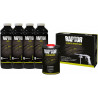 U-POL RAPTOR Kit 4 Bouteilles BLANC + RAPTOR Pistolet d'Application (ter)