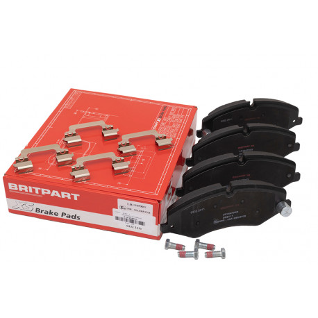 Britpart Jeu de plaquettes de frein avant (LR026221)