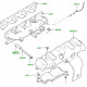 Land rover ENTRETOISE FIXATION COLLECTEUR ECHAPPEMENT (LR124788LR)