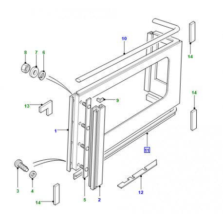 Land rover bague d'etancheite (333487)