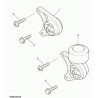 support gauche de transmission arri Freelander 1