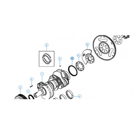 Mopar joint d'etanche (68148406AA)