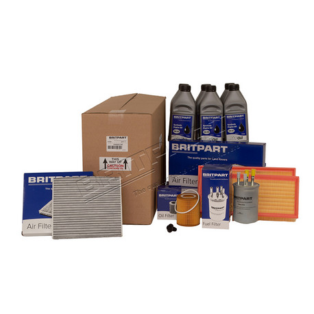 Britpart Kit filtre avec huile moteur L405 & RRS 3.0D V6 (DA6095COM)