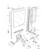 glissiere de vitre arriere gauche/droit Defender 110,  130