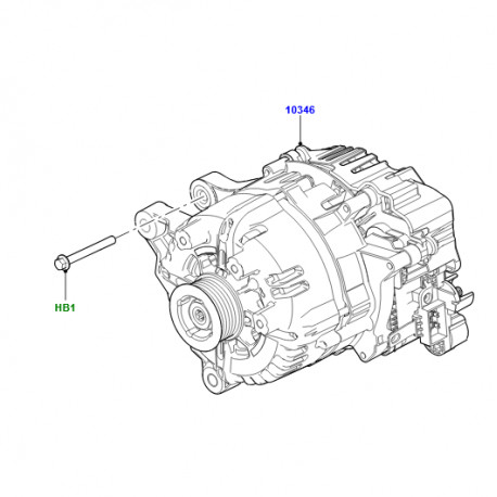 Land rover Alternateur (LR137909LR)