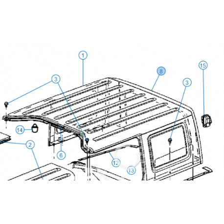Mopar joint d'etanche (68088043AA)
