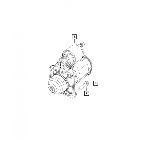 Allmakes 4x4 Démarreur Renegade 1,3 (68411139AD)