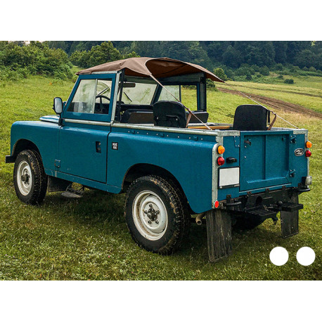 Britpart Couverture de bikini round rail sable en toile 90 / 110 (DA5464B)