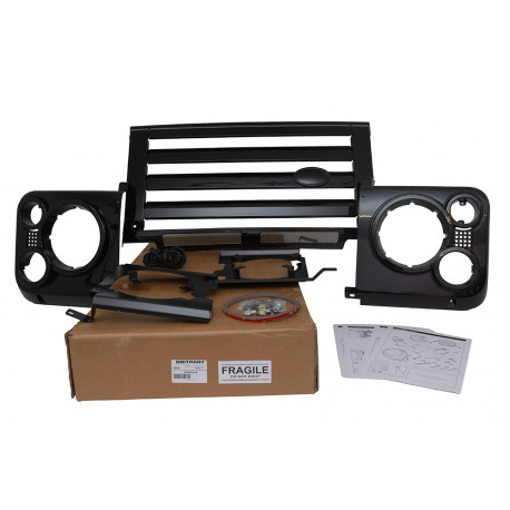 Britpart Calandre et contour de phare noir (LR008361BB)