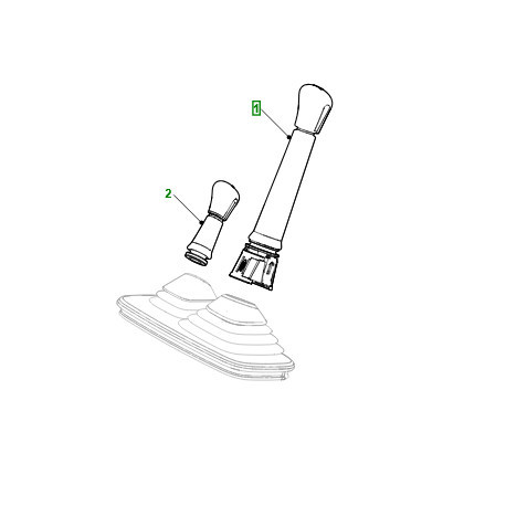 Land rover boule levier changement vitesses Defender 90, 110, 130 (LR083908LR)
