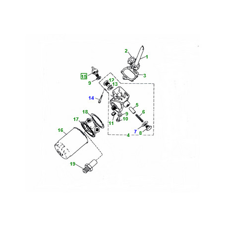Britpart contacteur de pression d'huile Discovery 2 et Range Classic,  P38 (STC4104)
