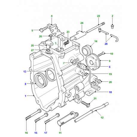 Land rover bague d'etancheite Defender 90, 110, 130 et Discovery 1, 2 (FTC500010)