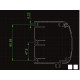 AUVENT LED  2 x 2,5 M