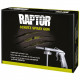 U-POL RAPTOR Kit 4 Bouteilles (noir) + RAPTOR Pistolet d'Application