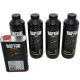 U-POL RAPTOR Kit 4 Bouteilles (noir) + RAPTOR Pistolet d'Application