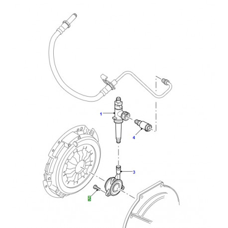 Land rover VIS DE BUTEE (LR077602)