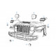 Mopar CLIGNOTANT AVANT DROiT (55112884AH)