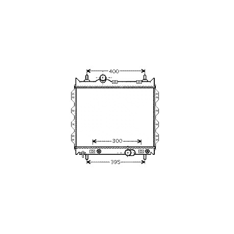 Allmakes 4x4 radiateur  moteur PT Cruiser (96899)