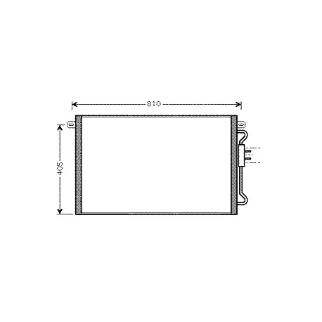 Allmakes 4x4 condenseur de climatisation Voyager RG (027VX)