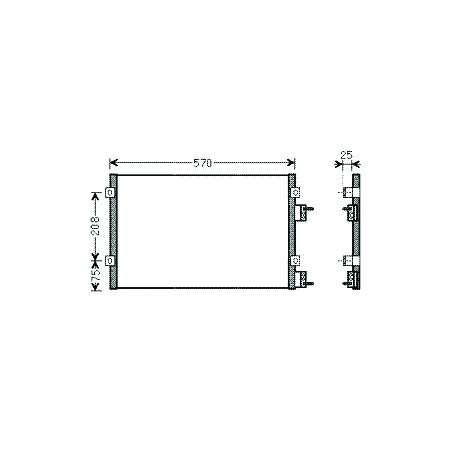 Allmakes 4x4 condensateur (05093598AC)