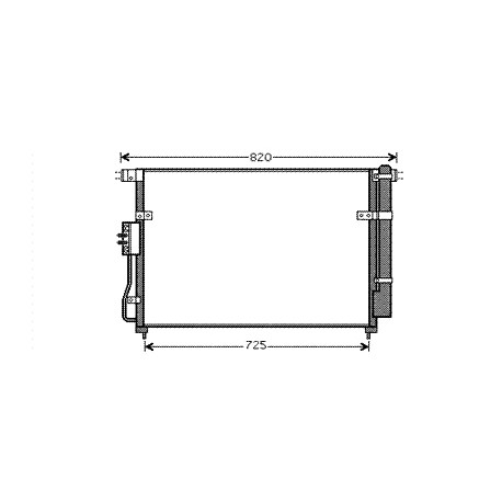 Allmakes 4x4 condenseur de clim (0279U)