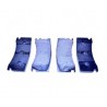 jeu de patins de frein arriere performance alcon XK,  XKR,  XKRS