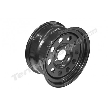 Allmakes 4x4 disco2 black modular wheel 8x16 (04C0I)