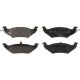 jeu de 4 plaquettes de frein arriere Voyager GS