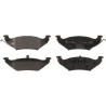 jeu de 4 plaquettes de frein arriere Voyager GS