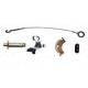 kit molette gauche de rattrapage de frein arrieres jusque 1989 Cherokee XJ et Wrangler TJ,  YJ