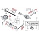 Crown kit rouls diff pignattaque cales joints Cherokee XJ,  Grand Cherokee WJ,  ZJ et Wrangler TJ,  YJ (D35MAS)