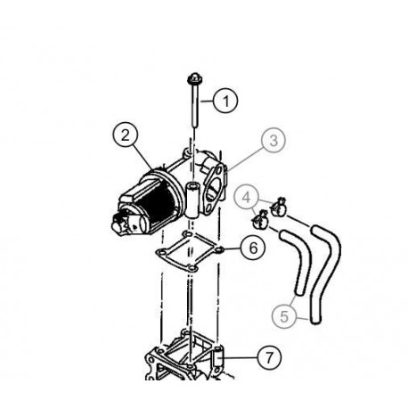 Vm motori soupape egr (jusqu'au 15/05/2006) Cherokee KJ (05166555AB)