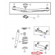 tirand de pont arriere inferieur type b Cherokee KJ
