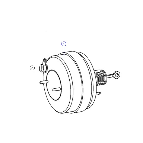 Mopar mastervac servofrein (05011261AB)