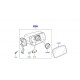 retroviseur gauche rabattable manuel sans memoire Discovery 3, Range Sport