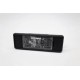 lentille de lampe eclairage de plaque droit