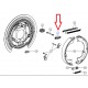 levier garniture frein de parking Dodge Nitro