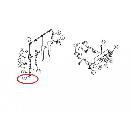 Vm motori joint torique Cherokee KJ (05083157AA)