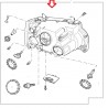 phare gauche xenon Range L322