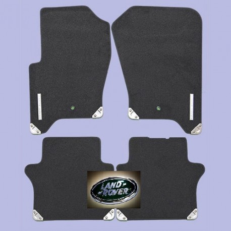 Land rover tapis plancher moquette ensemble Range Sport couleur EBENE (VPLAS0196PVJ)