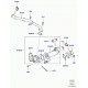 Land rover refroidisseur recirculation gaz echappement Discovery 3, Range Sport (1336563)