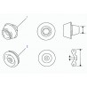 obturateur Defender 90, 110, 130, Discovery 1, Freelander 1