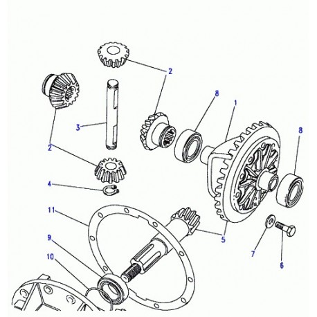 Land rover rondelle de reglage Discovery 1 (549230)