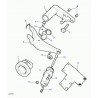 piece intercalaire Defender 90, 110, 130,  Discovery 2, Range Classic