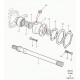 joint spi interieurde bol Defender 90, 110, 130, Discovery 1, Range Classic