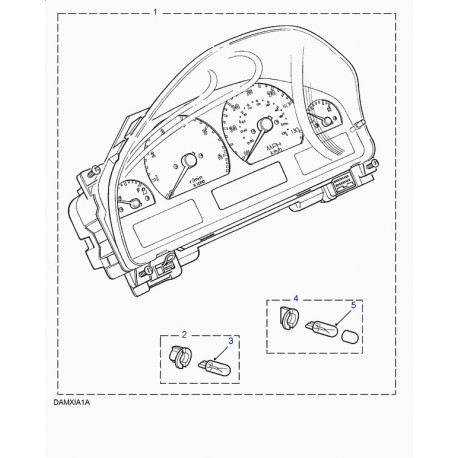 Land rover ampoule Range P38 (573289)